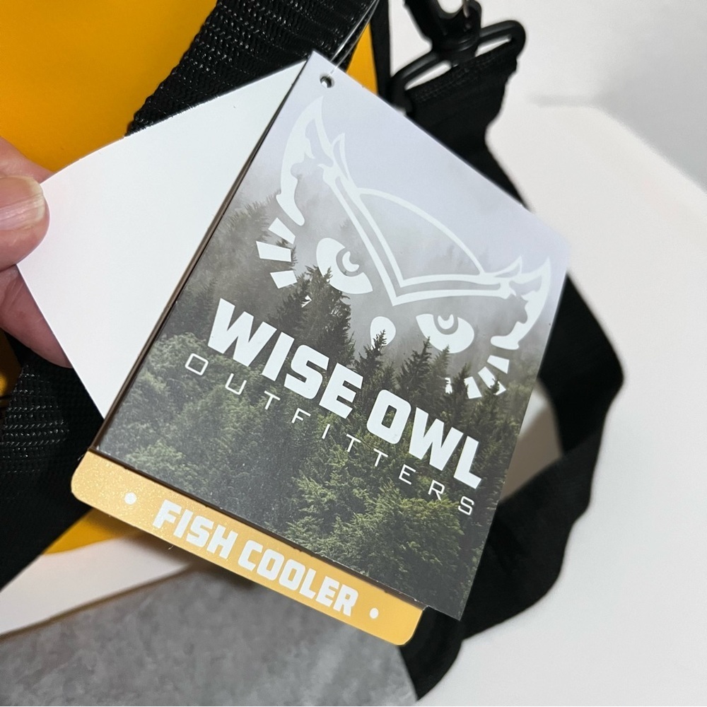 Wise Owl Outfitters Insulated Fish Bag Cooler Portable Ice Chest Camping Fishing - Picture 11 of 13